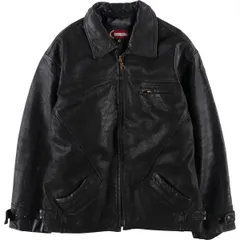 古着 DERART レザーブルゾンタイプ メンズL相当/eaa602871