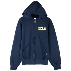 古着 90年代 ラッセル Russell ATHLETIC UCLA カリフォルニア大学 ロサンゼルス校 カレッジ スウェットフルジップパーカー/eaa597930