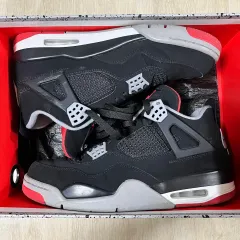 2025年最新】air jordan 4 bredの人気アイテム - メルカリ