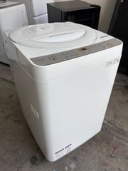 SHARP 縦型洗濯機 ES-GE5C 本体 - メルカリ