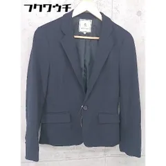 ◇ ROPE PICNIC ロペピクニック シングル １B 長袖 テーラード ジャケット サイズ40 ブラック レディース 【中古】 【1105030000903】