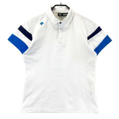 DESCENTE デサント ポロシャツ ゴルフ メンズ Mサイズ - メルカリ