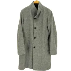 タケオキクチ TAKEO KIKUCHI カシミヤ混 ウールスタンドカラーコート メンズ JPN：3 