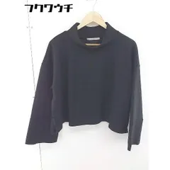 ◇ KBF アーバンリサーチ スリット ハイネック 長袖 トレーナー サイズONE ブラック レディース 【中古】 【1106030009712】
