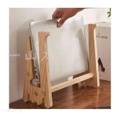 【新品?未使用】 パソコンスタンド ノートパソコンスタンド 木製 PCスタンド ノートPC パソコン台 PC台 縦置き 卓上 直立 省スペース 薄型