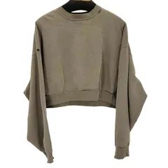 REMI RELIEF SHISHIKUI クロップドクルーネックスウェット REMI RELIEF×THE SHISHIKUI クロップドクルーネックスウェット