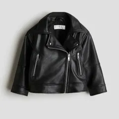 H&M エイチアンドエム KIDS 子供服 バイカージャケット ライダースジャケット 上着 ジャケット アウター