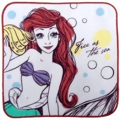 【中古】タオル・手ぬぐい(キャラクター) アリエル ハンドタオル 「一番くじ ＜Disney Aladdin＞～ディズニープリンセス～」 G賞