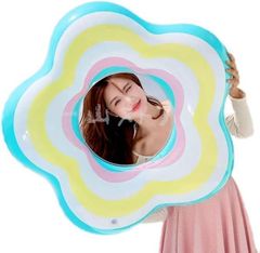 【新品?未使用】浮き輪 浮輪 浮き具 大人用 うきわ 水遊び用 フロート 花型 夏休み 空気入れ スイミング 海水浴 水遊び 夏休み 旅行 アウト