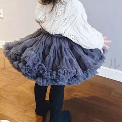 【新品?未使用】 チュチュスカート 女の子 子供 ドレス キッズ バレエドレス フォーマル 衣装 コスプレ コスチューム ボリューム チュール 