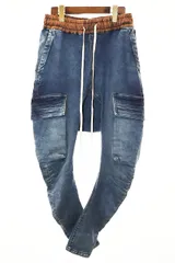 【中古】A.F ARTEFACT VINTAGE DENIM CARGO SAROUEL SKINNY SIZE2 ヴィンテージ デニム カーゴ サルエル ●251018 A.F ARTEFACT VINTAGE DENIM CARGO SAROUEL SKINNY SIZE2 ヴィンテージ