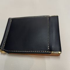極美品 限定色 グレンロイヤル マネークリップ ブライドルレザー