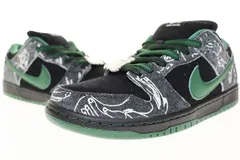 ナイキ NIKE SB DUNK LOW THERE SKATEBOARDS BLACK 28.5cm HF7743-001 エスビー ダンク ロー ゼア スケートボード ブラック 【ブランド古着ベクトル】【中古】▲■250917