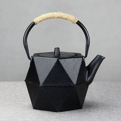 1200ml鉄瓶 鋳鉄ケトル 直火可 南部鉄器 やかん 鉄分補給 鉄器 鋳物 茶道道具 茶こし付き