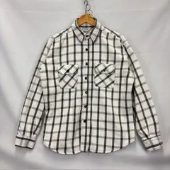 70-80s FIVE BROTHER フランネル チェックネルシャツ サイズ16-L-16 1/2 MADE IN USA  07120612 01