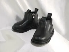 ★国内在庫・即日出荷★【サイズ13.5cm/14cm】ファスナー開きサイドゴアブーツ【黒/ブラック】ベビーブーツ キッズブーツ