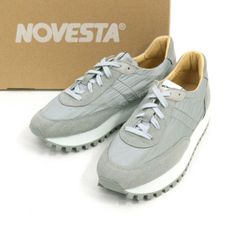 ノヴェスタMARATHON CLASSIC ALL GREY 26.5cm 美品 - メルカリ