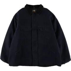 古着 ビッグサイズ 00年代 カーハート Carhartt トラディショナルコート 中綿入り ダックワークジャケット メンズXXXL相当/eaa596899