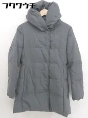 ■ COMME CA ISM コムサイズム 中綿 長袖 コート サイズ9 グレー レディース  【1110080007079】