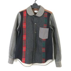 コムデギャルソン ローブドシャンブル 長袖シャツ ベルベット 