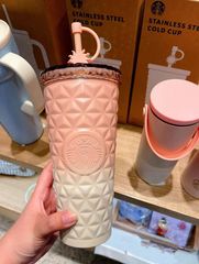 新品未使用 限定 Starbucks スタバ サマー ステンレスストローカップ ピンク bei285