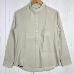 【Men's 2 ベージュ系】 Axesquin Elements ( アクシーズクインエレメンツ ) ソフトシェルのバンドカラーシャツ Soft Shell Band Collar Shirt ナイロン ウェア ✉️Men's 2 ベージュ系 Axesquin Elements ( アクシーズクイン