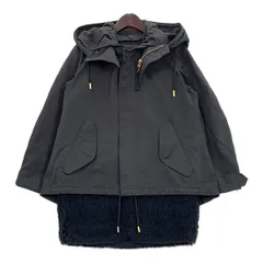 美品✨ザリラクス　ショートモッズコート　ファーライナー　黒　36 2025年最新】リラクス モッズコート ライナーの人気アイテム - メルカリ