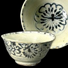 茶道具 三島茶碗 森岡嘉祥 平茶碗 抹茶椀 共箱 - メルカリ