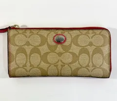コーチ COACH 長財布 シグネチャー ジップウォレット