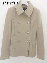 ◇ UNTITLED アンタイトル 長袖 Pコート サイズ2 ベージュ レディース  【中古】 【1201100000955】