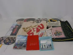  中古品 嵐 櫻井翔 5×20 他 ペンライト ショッピングバッグ パンフレット DVD 等 グッズセット