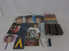  中古品 嵐 松本潤 花より男子 F 他 ペンライト クリアファイル DVD 等 グッズセット
