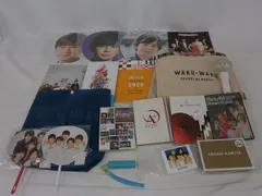  中古品 嵐 松本潤 5×10 他 ショッピングバッグ ペンライト パンフレット DVD 等 グッズセット
