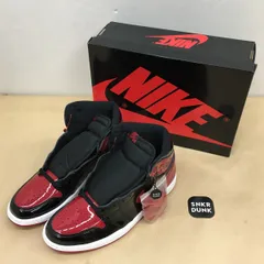 未使用 NIKE AIR JORDAN 1 RETRO HIGH OG Patent Bred 555088-063 サイズ27cm【WS1130-003】