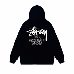 【新品未使用】2025新作Stussy ステューシー ジップパーカー 男女兼用