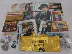  中古品 WEST. 神山智洋 LiveTour2019 他 うちわ アクリルスタンド うちわ Blu-ray 等 グッズセット