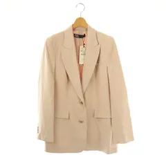ザラ ZARA テーラードジャケット 総裏地 EUR M ライトピンク /CX ■OS