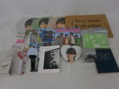  中古品 Sexy Zone timelesz マリウス葉 LIVE TOUR 2019 PAGES 他 DVD タオル ペンライト うちわ 等 グッズセット