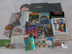  中古品 関ジャニ∞ SUPER EIGHT 安田章大 BEST 他 クリアファイル うちわ パンフレット タオル DVD 等 グッズセット
