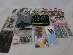  中古品 Hey!Say!JUMP 知念侑李 愛だけがすべて 他 DVD CD うちわ ペンライト キーホルダー 等 グッズセット