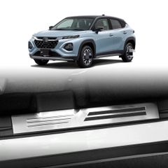 【送料無料】スズキ フロンx 専用 内門部品 防擦 迎踏板 | ステンレス製 内装ドアシルガード ライニング ストリップZX03今だけ特価 CS新作限定