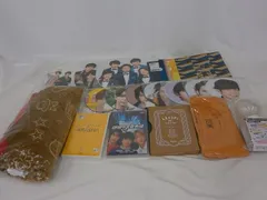  中古品 嵐 松本潤 ツアーグッズ 他 ブランケット Tシャツ ミニうちわ クリアファイル 等 グッズセット