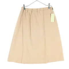 未使用 INED イネド ミモレ丈スカート 9 オレンジ系 レディース 古着