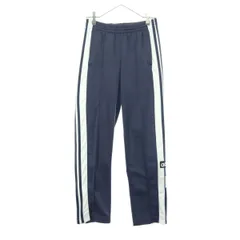 adidas アディダス バスケットボール サイドスナップ トラックパンツ S ブルー ジャージパンツ レディース 古着