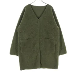 niko and... ニコアンド リバーシブル 長袖 ボア フリースジャケット 4 ブラウン レディース 古着