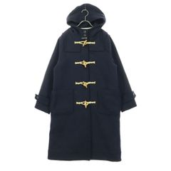 orcival オーチバル ヘリンボーンダッフルコート ネイビー LeTinte