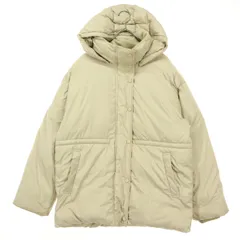 AZUL by moussy アズールバイマウジー ミャンマー製 長袖 中綿ジャケット S ベージュ レディース 古着