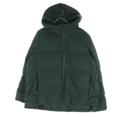 UNIQLO ユニクロ 長袖 ダウンジャケット XL グリーン系 レディース 古着