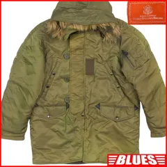 AVIREX アヴィレックス N-3B フライトジャケット M コート ミリタリー  古着 メンズ 軍物 ポケット内ボア フード ファー フライトジャケット_サイズM一覧←SEULB屋着古←