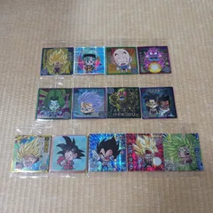 ドラゴンボール 超戦士シールウエハース超 激突の戦士たち １３枚